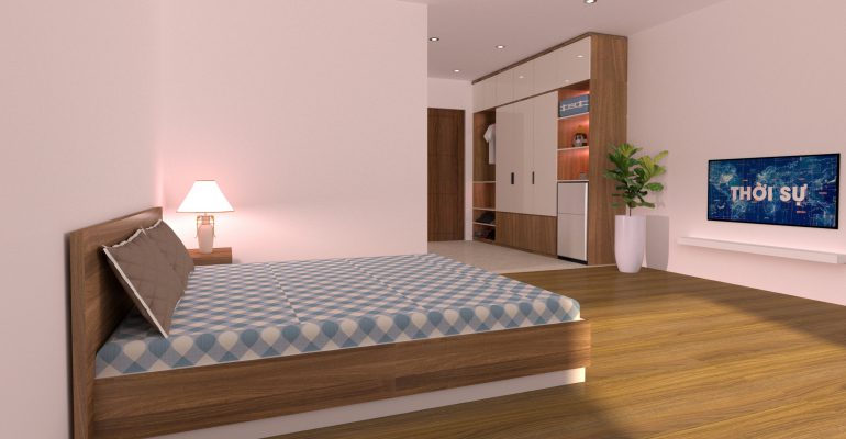 Thiết kế nội thất phòng ngủ sang trọng của nội thất Nguyệt Ánh
