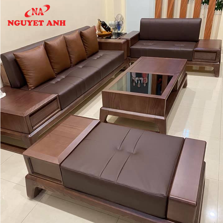 Cận cảnh bộ sofa chất liệu cao cấp 